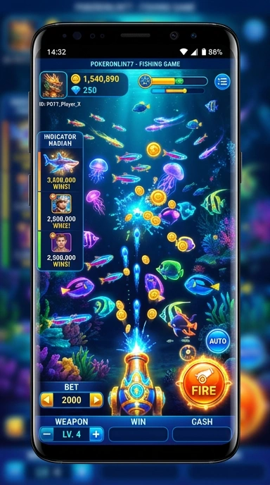 pokeronlin77 — cuplikan layar ringkas